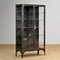 Vintage Iron and Glass Medical Display Cabinet, 1930s, Image 3