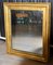 Mirror in Gold Painted Wood Frame 3