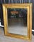 Mirror in Gold Painted Wood Frame 1