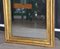 Mirror in Gold Painted Wood Frame 5