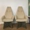 Brutalist High Back Armchairs Attributed to Adrian Pearsall, Set of 2, Image 7