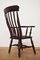 English Victorian Windsor Farm Chairs, Set of 4, Image 6