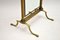 Antique Neoclassical Style Brass Cheval Mirror by Peerage, Image 4
