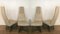Brutalist High Back Chairs Attributed to Adrian Pearsall for Craftsman, 1960s, Set of 4 2
