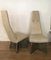 Brutalist High Back Chairs Attributed to Adrian Pearsall for Craftsman, 1960s, Set of 4 3