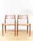 No. 78 Teak Dining Chairs by Niels Otto (N.O.) Møller for J.L. Møllers, Set of 2, Image 12