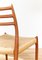 No. 78 Teak Dining Chairs by Niels Otto (N.O.) Møller for J.L. Møllers, Set of 2, Image 11