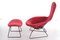 Model Bird Armchair with Ottoman by Harry Bertoia for Knoll, 1970s, Set of 2 5
