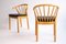 Vintage Chairs from J.L. Møllers, Denmark, 1980s, Set of 2 8