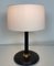 French Stitched Leather Table Lamp, 1960s 3
