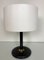 French Stitched Leather Table Lamp, 1960s 12