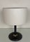 French Stitched Leather Table Lamp, 1960s, Image 1