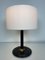 French Stitched Leather Table Lamp, 1960s 4