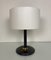 French Stitched Leather Table Lamp, 1960s 10