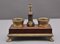 19th Century Ormolu and Mahogany Desk Set 1