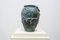 Französische Mid-Century Vase aus Keramik mit Pferde-Dekor 3