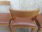 Vintage Leather & Wooden Chairs, 1960s, Set of 6 2