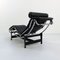 Poltrona LC4 nera di Le Corbusier per Cassina, anni '70, Immagine 3