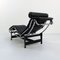 Schwarzer LC4 Sessel von Le Corbusier für Cassina, 1970er 3