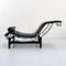 Black LC4 Lounge Chair by Le Corbusier for Cassina, 1970s 4