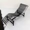 Black LC4 Lounge Chair by Le Corbusier for Cassina, 1970s 9