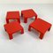 Set of Coral Quattro Gatti Side Tables by Mario Bellini for C&B Italia, 1960s, Image 5