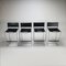 Leather 164 Barstools by Giandomenico Belotti for Alias, 1980s, Set of 4 3