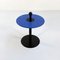High Black and White Side Table, 1970s 1
