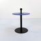 High Black and White Side Table, 1970s 2