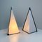 Postmoderne Pyramid Lampen von Zonca Italy, 1980er, 2er Set 5