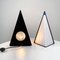 Postmodern Pyramid Lamps by Zonca Italy, 1980s, Set of 2 3
