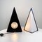 Postmoderne Pyramid Lampen von Zonca Italy, 1980er, 2er Set 3