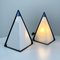 Postmodern Pyramid Lamps by Zonca Italy, 1980s, Set of 2, Image 3