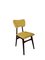 20th Century Chairs in Mustard Wool and Wood, 1960s, Set of 6, Image 2