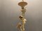 Lámpara de araña italiana con rosas de cerámica, Imagen 3