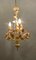 Italian Tole and Ceramic Rose Chandelier, Image 2