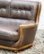 Arts & Crafts Style Leather Sofa, 1950s, Image 11