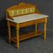 Late Victorian Pine Washstand with Marble Top 1