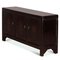 Credenza laccata nera con fiori, Immagine 4