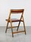 Vintage Red Eden Folding Chair by Gio Ponti 3