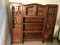 Walnut Inlaid Bookcase, 1900s 19