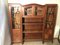 Walnut Inlaid Bookcase, 1900s 7