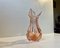 Twisted Vase aus pinkem Murano Glas von Seguso, 1960er 4