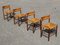 Dordogne Chairs by Charlotte Perriand for Sentou, Set of 4 1