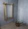 Mid-Century Italian Rectangular Brass Wall Mirror, 1950 4