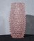 Runde italienische Mid-Century handgefertigte rosa Murano Vase, 1970 3
