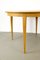 Round Oak Dining Table with Central Extension, 1960s 12