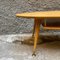 Low Coffee Table in Oak with Brass Details 4