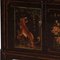 Painted Sideboard with Lion and Tiger Decoration 8