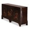 Painted Sideboard with Lion and Tiger Decoration 4